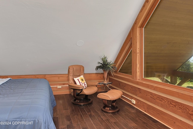 bedroom featuring hardwood / wood-style floors