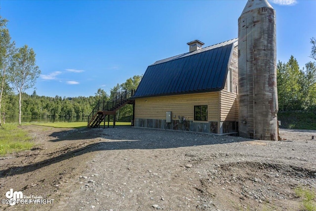 view of side of home