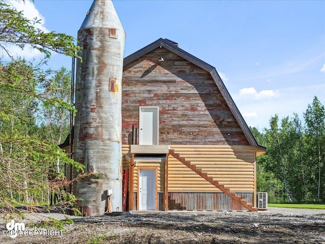 view of back of property