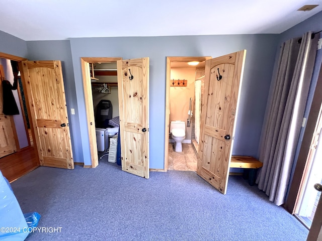 17041 Jacqueline Cir, Anchorage, AK 99516 - unfurnished bedroom with carpet and ensuite bathroom