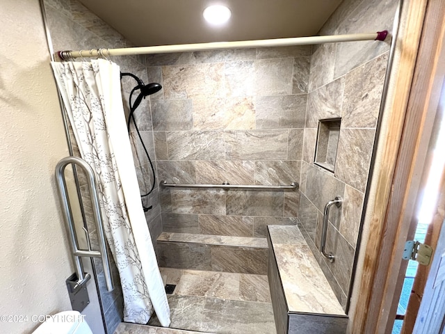 17041 Jacqueline Cir, Anchorage, AK 99516 - bathroom featuring a shower stall