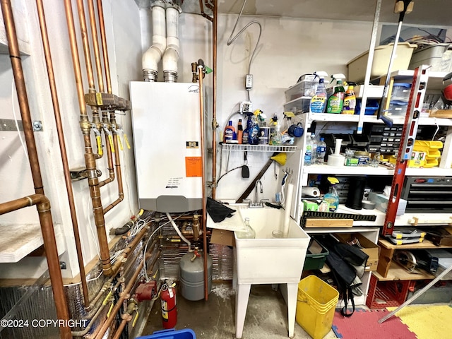 17041 Jacqueline Cir, Anchorage, AK 99516 - utilities with tankless water heater