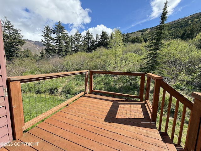 17041 Jacqueline Cir, Anchorage, AK 99516 - view of deck