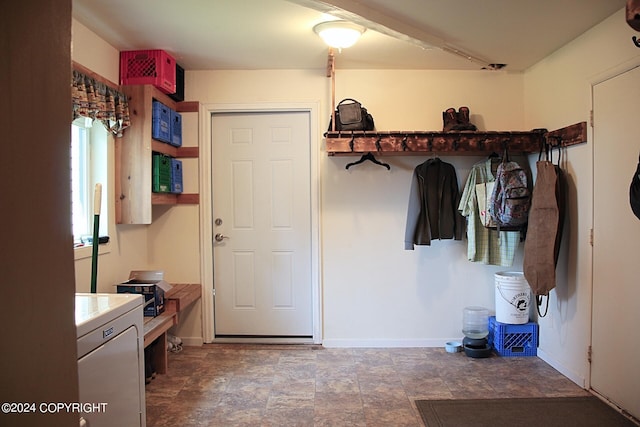 view of mudroom