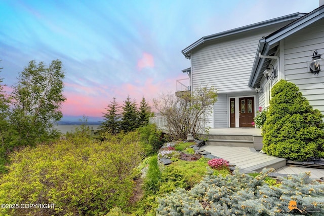 18706 Petrel Cir, Anchorage, AK 99516 - view of property exterior at dusk