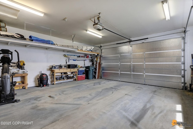 18706 Petrel Cir, Anchorage, AK 99516 - garage featuring a garage door opener