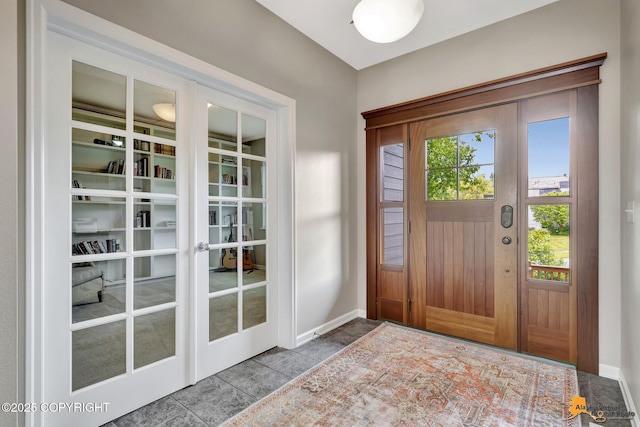 16268 Noble Point Dr, Anchorage, AK 99516 - foyer entrance featuring baseboards