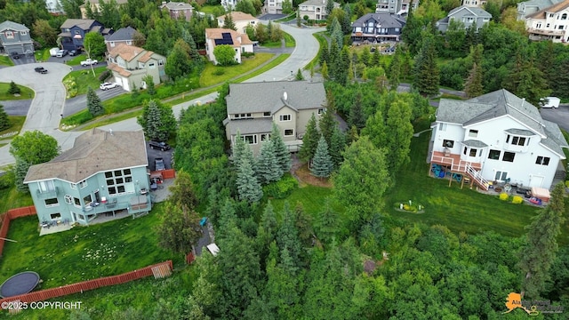 16268 Noble Point Dr, Anchorage, AK 99516 - aerial perspective of suburban area