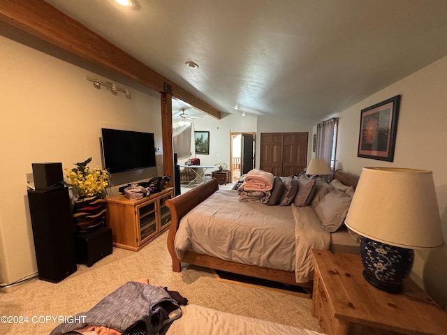 34335 Keystone Dr, Soldotna, AK 99669 - bedroom with light carpet and recessed lighting