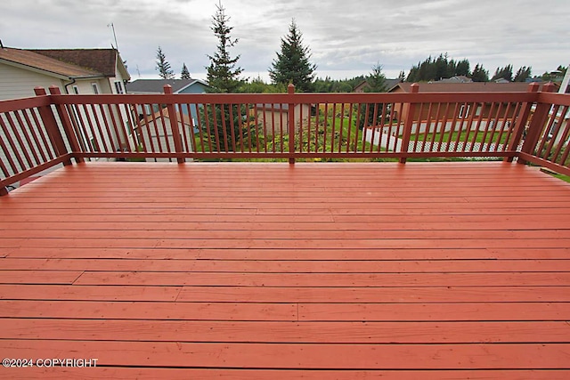 view of deck