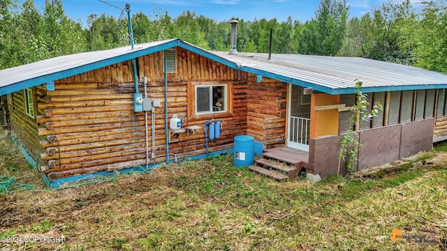 view of rear view of house