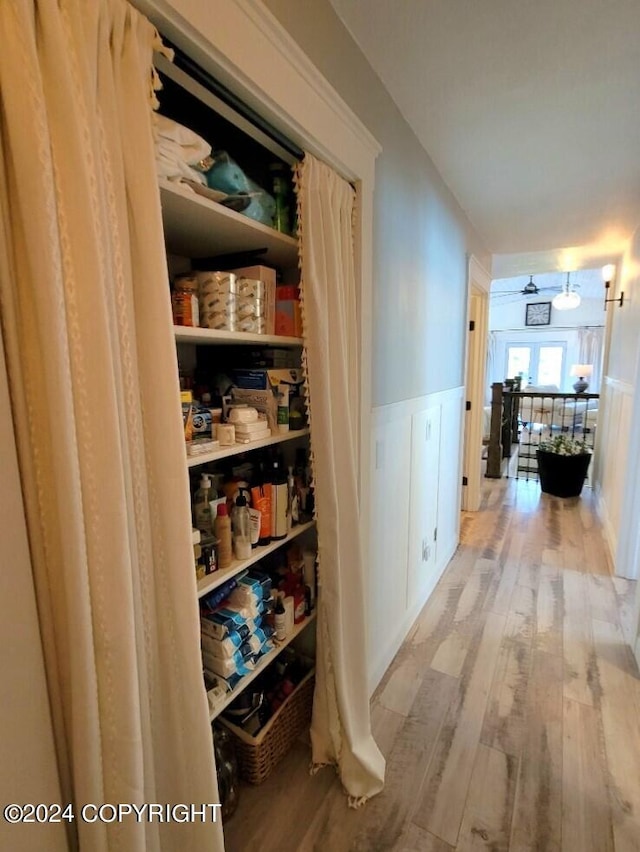 view of pantry