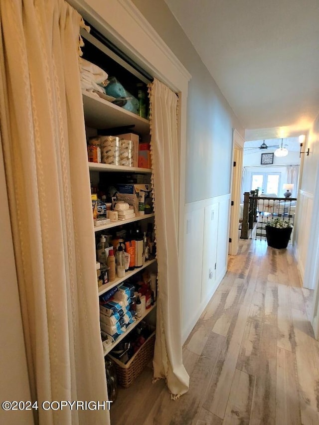 view of pantry