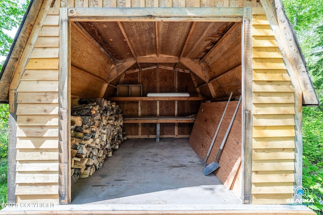 4477 Panther Dr, Eagle River, AK 99577 - view of storage area