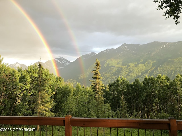 4477 Panther Dr, Eagle River, AK 99577 - view of mountain background