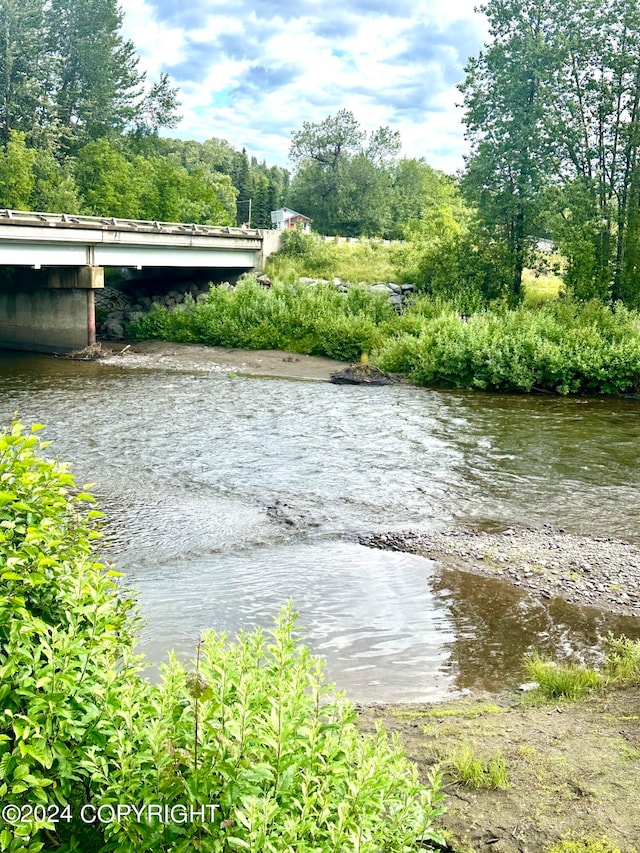 property view of water