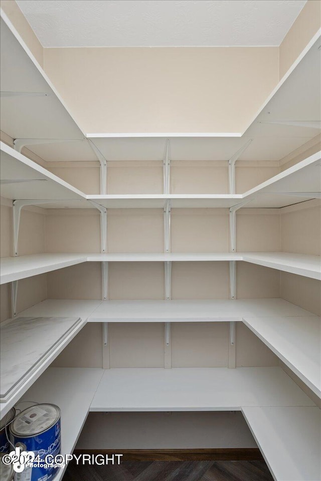 view of pantry