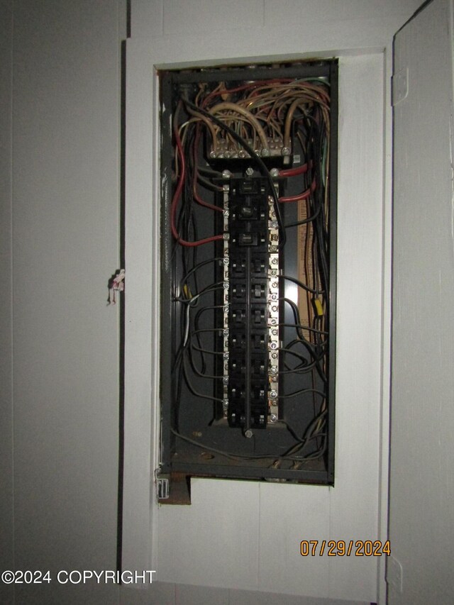 utilities with electric panel