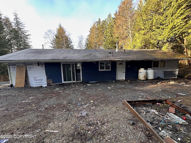 view of rear view of house