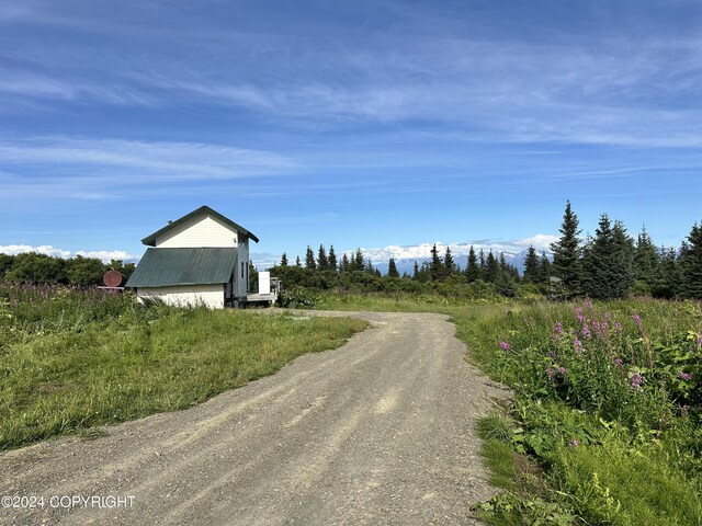 view of road