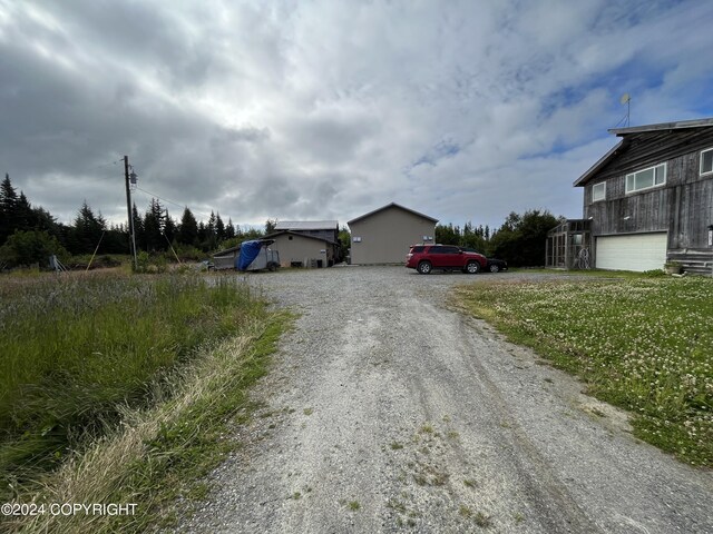 view of road