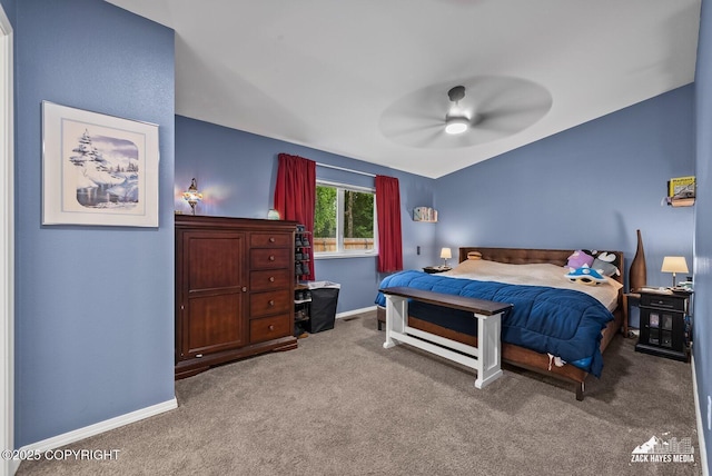 12230 Rainbow Ave, Anchorage, AK 99516 - bedroom featuring carpet flooring and ceiling fan