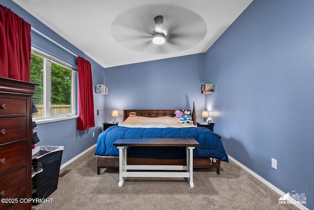 12230 Rainbow Ave, Anchorage, AK 99516 - bedroom with carpet floors and ceiling fan