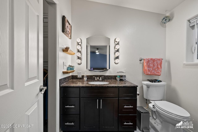 12230 Rainbow Ave, Anchorage, AK 99516 - bathroom with toilet and vanity