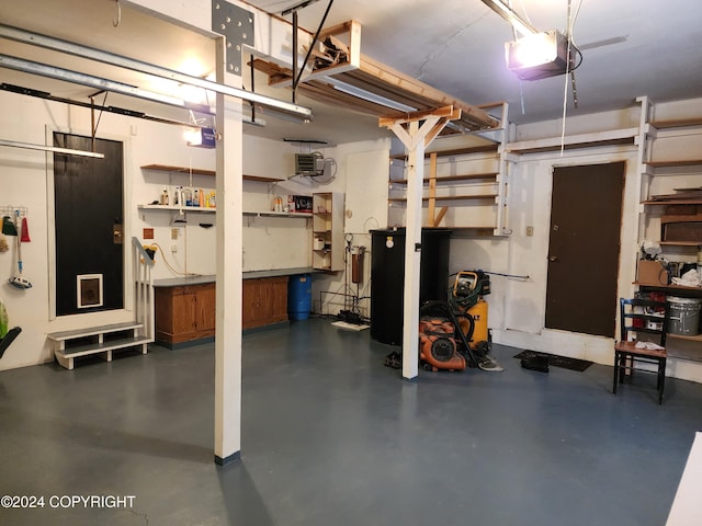 20527 Mark Cir, Chugiak, AK 99567 - garage with a garage door opener