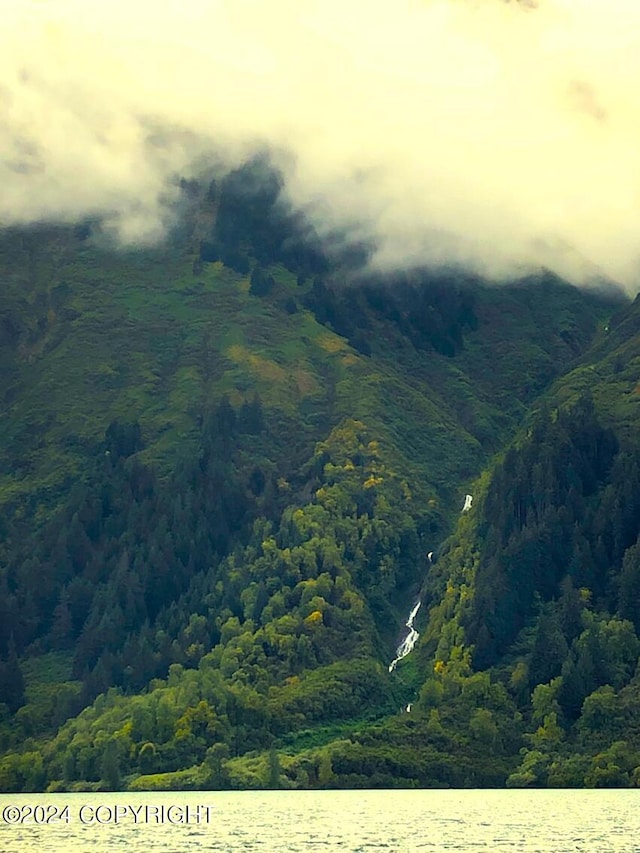 view of mountain feature