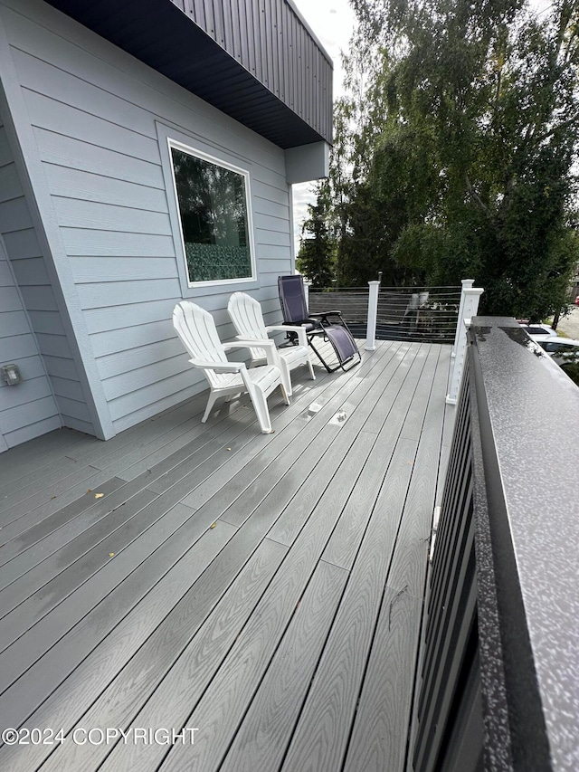 view of deck