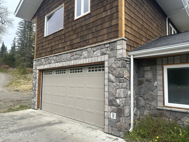 52305 Admiralty Dr, Nikiski/North Kenai, AK 99611 - garage featuring driveway