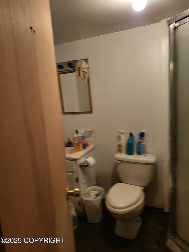 bathroom with toilet