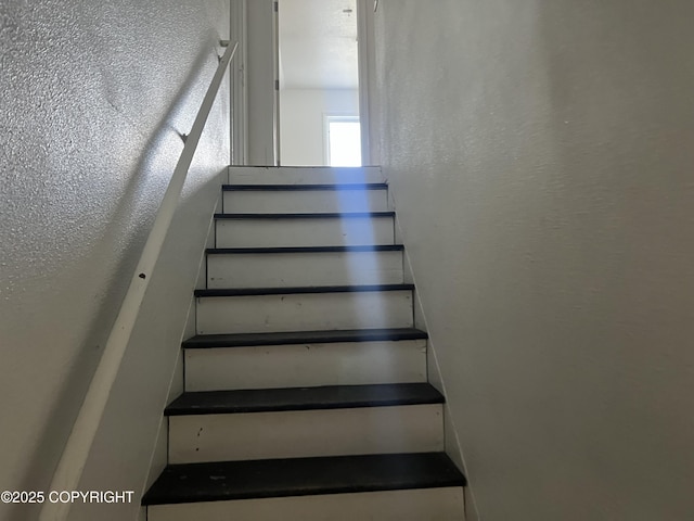 view of stairs