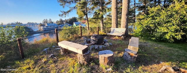 345 C St, Seldovia, AK 99663 - view of yard featuring fence