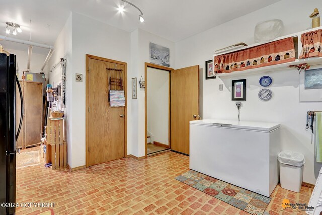view of laundry area