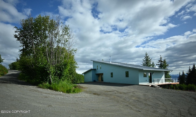 view of side of home