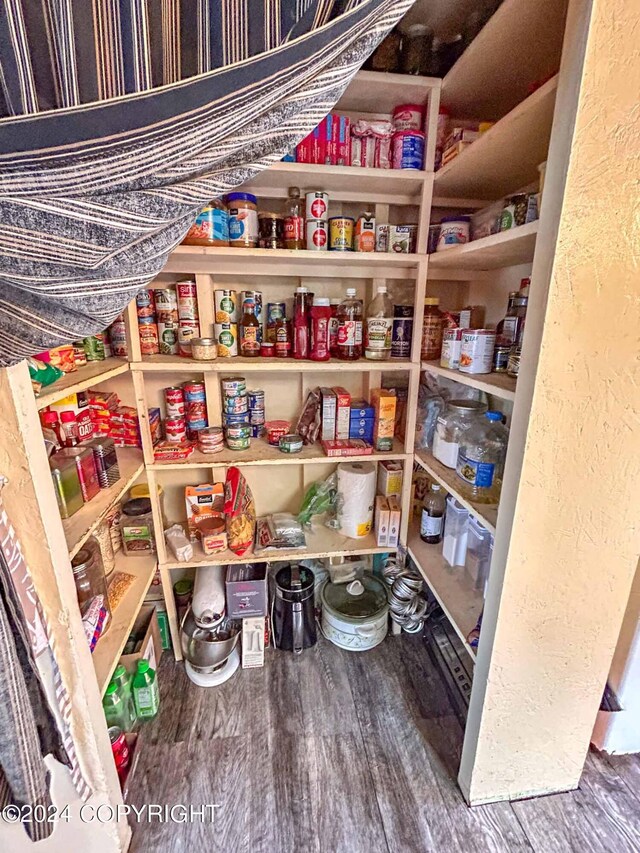 view of pantry