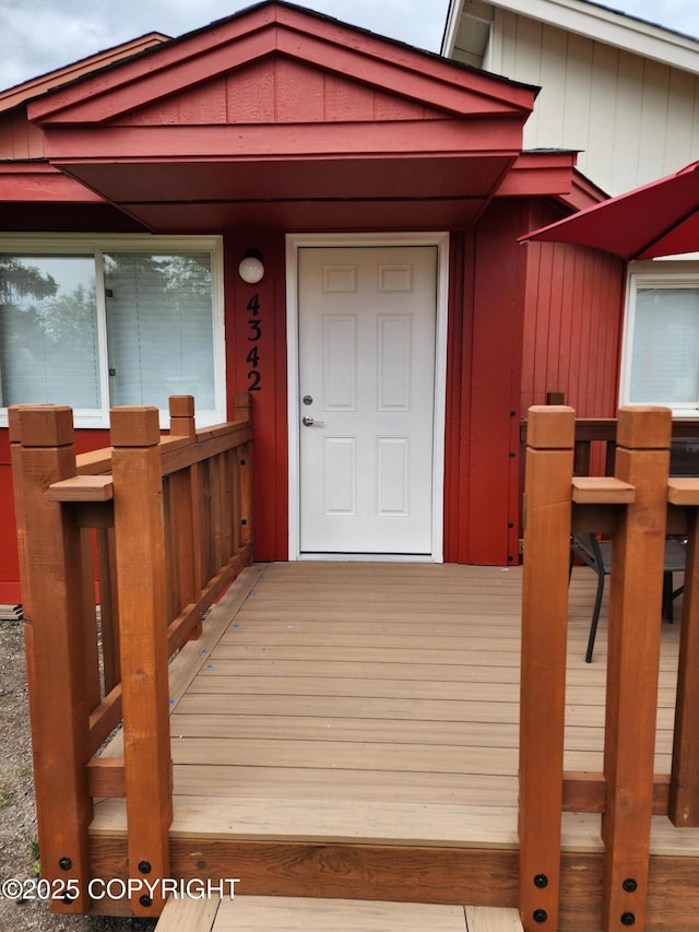 4342 Reka Dr, Anchorage, AK 99508 - property entrance