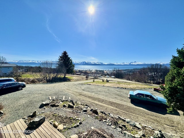41385 Ptarmigan Heights Dr, Homer, AK 99603 - view of yard with a water view