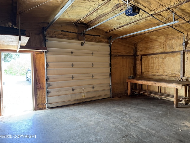 41385 Ptarmigan Heights Dr, Homer, AK 99603 - garage featuring a garage door opener