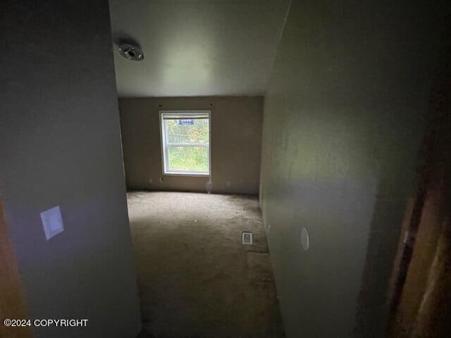 unfurnished room featuring carpet floors