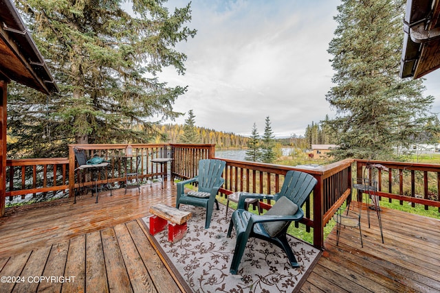 37325 Funny Moose Ln, Soldotna, AK 99669 - view of deck