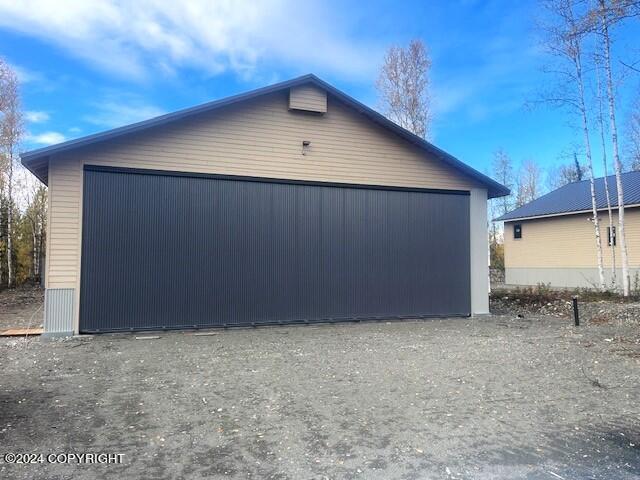 46689 S Fishermans Hop Rd # 6, Willow, AK 99688 - view of detached garage
