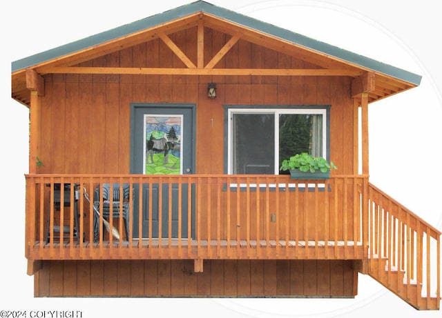 42781 Brenda Way, Soldotna, AK 99669 - view of deck