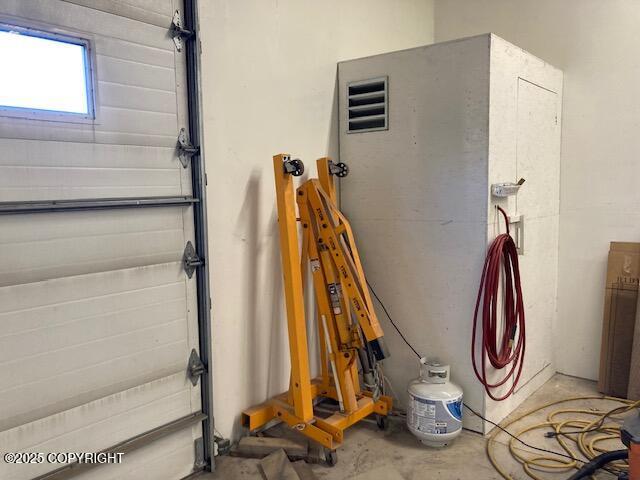 42781 Brenda Way, Soldotna, AK 99669 - interior space featuring unfinished concrete floors