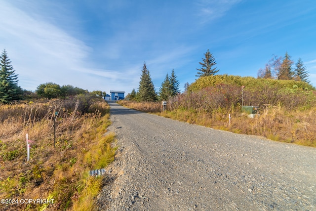 view of road