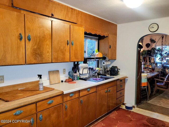 kitchen with sink