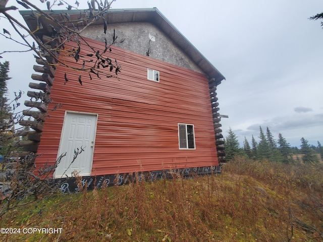 view of side of home