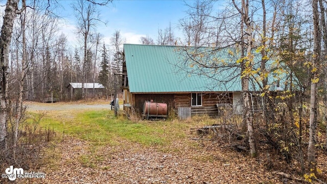 view of property exterior